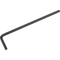 Black Draper 3.0mm metric hexagon key with ball end, L-shaped design.