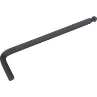 Black Draper 7.0mm metric hexagon and ball end hex key with L-shaped design.