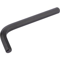 Black Draper 13mm metric hexagon key with L-shaped design and smooth finish.