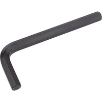 Black Draper Metric Hexagon Key, 9.0mm, L-shaped tool with a smooth finish and angled ends.