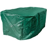 Green Draper OC11 patio oval set cover, waterproof material, fits 2300x1650x900mm furniture.
