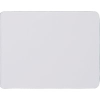 Clear rectangular Draper outside PC lens for welding helmet, smooth edges, Stock No. 02516.