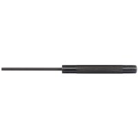Draper Parallel Pin Punch, black steel, 3/16" diameter, 200mm length, cylindrical handle.