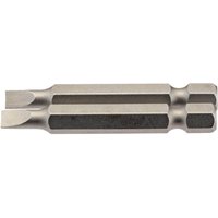 Draper Plain Slot Insert Bit 4.5mm 1/4" Hex 50mm Long (Pack of 2) - image 3