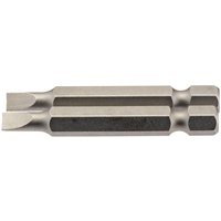 Draper Plain Slot Insert Bit 4.5mm 1/4" Hex 50mm Long (Pack of 2) - image 4