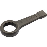 Gray Draper Ring Slogging Wrench, 60mm, with a solid handle and a circular ring end for heavy-duty use.