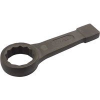 Black Draper Ring Slogging Wrench, 70mm, with hexagonal ring and solid handle.