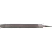 Gray Draper second cut half round file, 12 x 250mm, with tapered tang and smooth curved surface.
