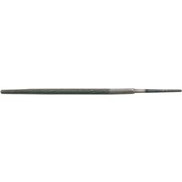 Draper round file, 12 x 150mm, with a tapered end and textured metal surface for smoothing and shaping materials.