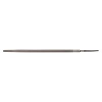 Draper Second Cut Round File, 12 x 250mm, with a tapered cylindrical shape and textured metal surface.