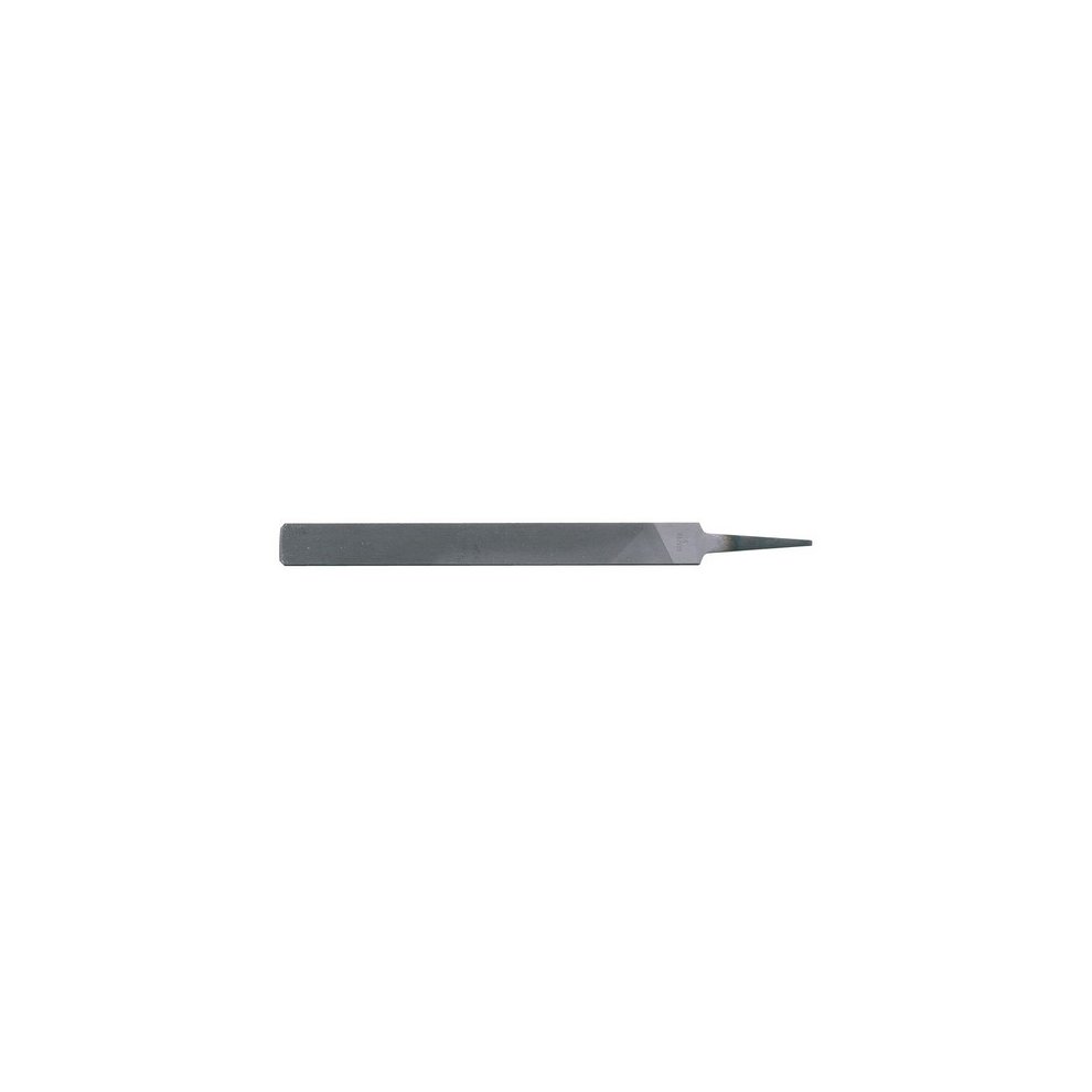 Draper 60212 Smooth Cut Hand File, 150mm long, features a metal blade with a smooth finish, designed for precision filing, presented in a 12 pack.