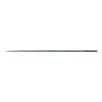 Draper square second cut needle file, slender metal tool with a pointed tip, sold in a box of 12.
