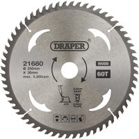 Draper TCT Circular Saw Blade for Wood 250mm 60T - image 4