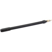 Black Draper Turbo Lance with ribbed grip and brass connector, designed for high-pressure cleaning tasks.