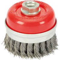 Draper Twist Knot Wire Cup Brush 80mm M14 - image 3