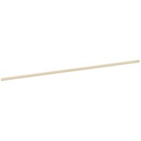 Draper wooden broom handle, 1220mm long, 23mm diameter, smooth light wood finish.