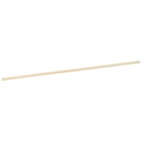 "Draper wooden broom handle, 1525mm long, 28mm diameter, smooth light wood finish"