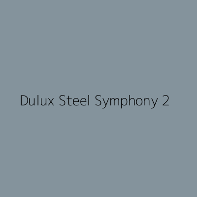 Dulux Colour Tester in Steel Symphony 2, a 30ML sample showcasing a smooth, matte finish in a soft, muted gray color.