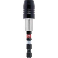 Black and silver Einhell Professional impact-rated quick change screwdriver bit holder with red accent.