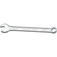 Silver Elora 6Ba Midget Combination Spanner with open and ring ends, engraved with size markings.