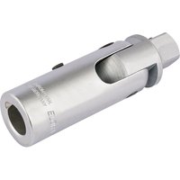 Elora silver flexible handle head, 3/4" square drive, 110mm, cylindrical with side cutouts and engraved branding.