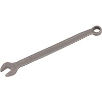 Silver Elora long stainless steel combination spanner, 8mm, with open-end and ring-end design.