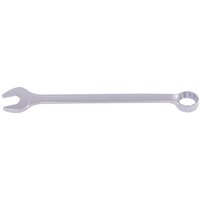 Elora Long Whitworth Combination Spanner, 1", silver with open-ended and ring ends, elongated handle.