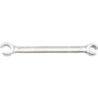 Silver Elora Metric Flare Nut Spanner, 14 x 17mm, with open-ended design and polished finish.