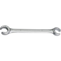 Silver Elora metric flare nut spanner, 22 x 24mm, with open-ended wrench heads on both sides.