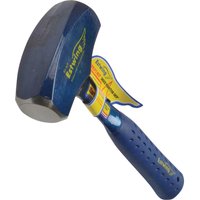 Blue Estwing Club Hammer with a solid steel head and textured rubber grip handle.