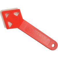 Red Everbuild Sika sealant smooth out tool with triangular head and ergonomic handle.