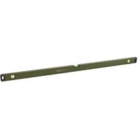 Green Draper Expert spirit level, 1200mm, with central bubble vial and black end caps.
