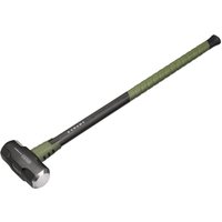 Draper Expert sledge hammer, 4.5Kg, black head, green and black textured handle, model 13996.