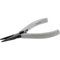 Facom 420.MT flat nose pliers with grey handles and black gripping jaws for shaping tasks.