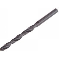 Faithfull 23283 8 S HSS jobber drill bit, 1/2 inch, silver with spiral flutes and cylindrical shank.