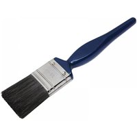 Blue-handled Faithfull utility paint brush with 38mm bristles and metal ferrule.