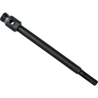 Black Faithfull Diamond Core Drill Extension with threaded end and cylindrical shaft.