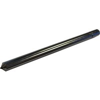 Faithfull Diamond Grinding Wheel Dresser, long metallic rod with a textured surface and pointed end.