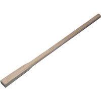 Wooden Faithfull ash maul handle with a smooth, tapered design and a rectangular end.