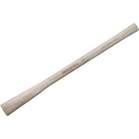 Faithfull FSC hickory pick and mattock handle, smooth light wood finish with engraved brand logo.