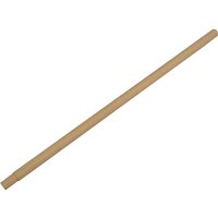 Faithfull Hardwood Hod Handle, light brown, smooth cylindrical shape, tapered end for fitting.