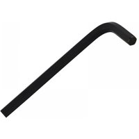 Black Faithfull hexagon key 3/16 inch A/F with L-shaped design and smooth finish.