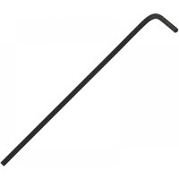 Black Faithfull long arm hexagon key, 2.0mm, with an L-shaped design and smooth finish.
