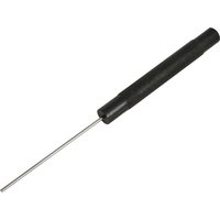 "Faithfull Long Series Pin Punch with black handle and slender metal shaft"