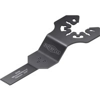 Black Faithfull OIS oscillating multi-tool blade with flush cut design, featuring a toothed edge for metal and wood.
