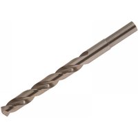 Faithfull 13mm HSS jobber drill bit, silver, spiral flutes, 150mm overall length, 98mm working length.
