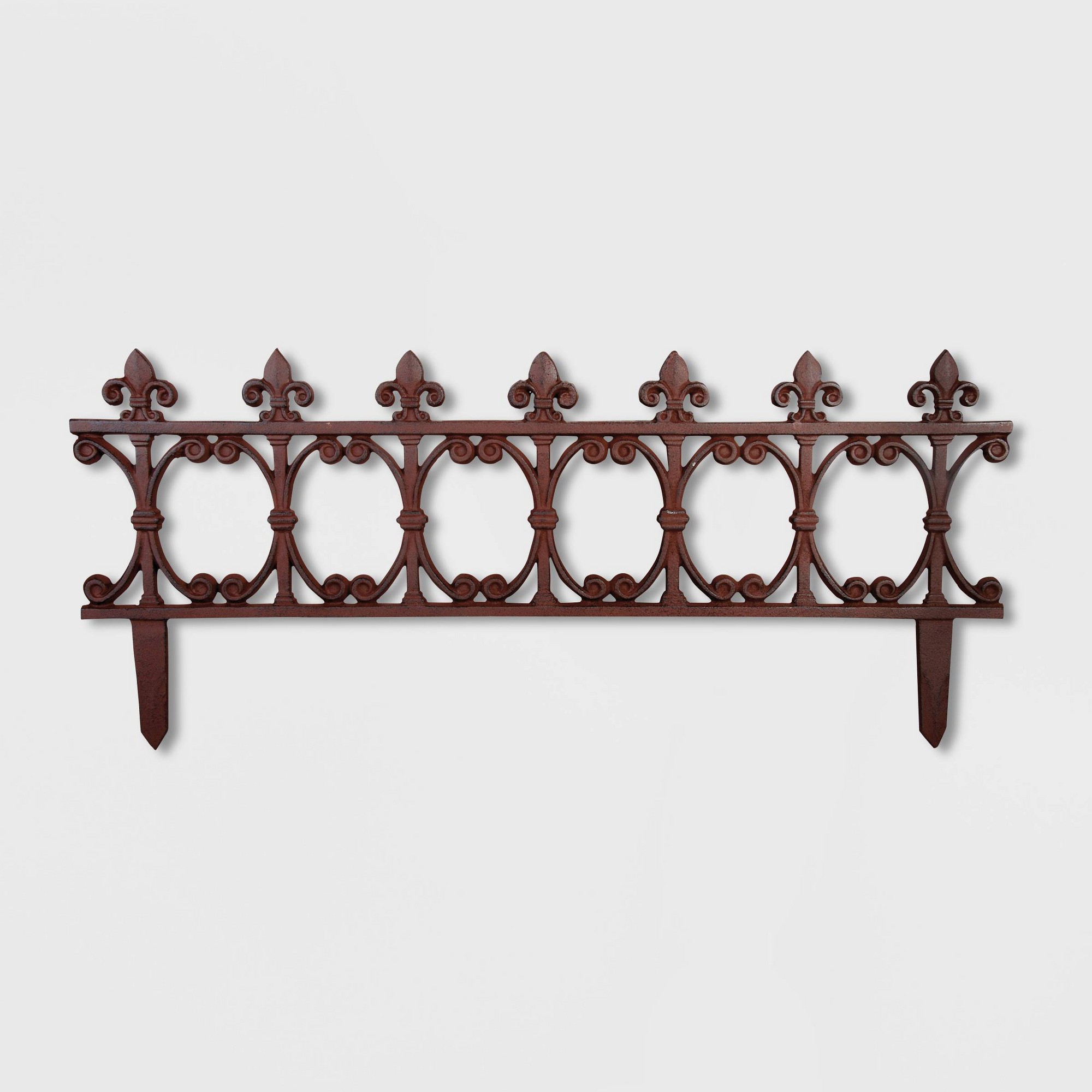 Fallen Fruits Iron Lawn Edging Fence Roll 37 x 82cm - image 3