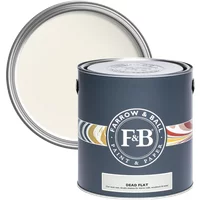 Farrow & Ball Dead Flat 2.5L paint can, dark blue with white lid, Pointing No. 2003 label, ultra-matt finish.