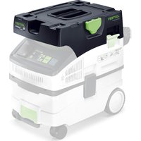 Black and green Festool replacement hood for CT MIDI & CT MINI 2019+ dust extractors, featuring a handle and latch.