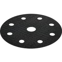 Black Festool PP-STF 125mm sander protection pad with central hole and eight surrounding holes.